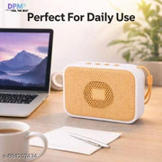 DPM Bluetooth Speaker with Mic, High Bass Output, RGB Party Lights, USB TF AUX Support