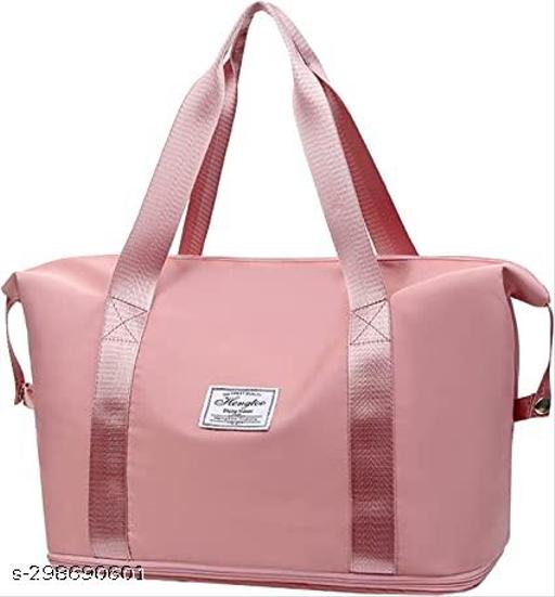 Large Capacity Travel Bag, Heavy Quality Lightweight Waterproof Travel bag, Easy to carry, Traveling Bag for women, 40cm Expandable Travel Bag
