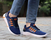 1673 Men's Blue Mesh Outdoor/walking/yoga Casual shoes