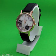 Special Valentine Stylish And Trandy Leather Strap Analog Watch for Women