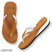 Two Soft Combo Pack Of 2 Women Casual Slipper Stylish Fancy Lightweight Extra Soft & Comfortable Regular Wear  For ladies & Girls