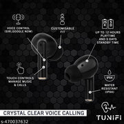 TN Hook Earbuds 12 hours playtime bluetooth wireless headphones earphone bluetooth headset