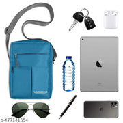 one side bag for carry passport office document, mini stylish small traveling chest crossbody hand bags men's & women