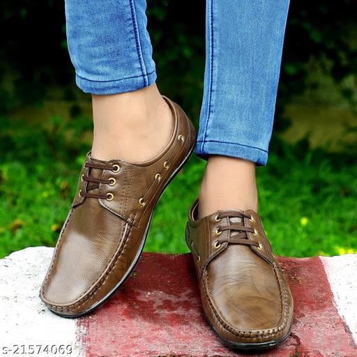 Men's Synthetic Leather Loafers shoes