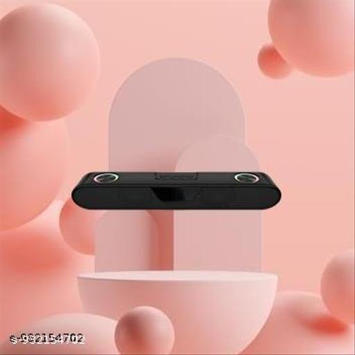 Portable Bluetooth Speaker, 10 Watts, Upto 8h Backup, Dual Drivers + Dual Passive Radiators, Call Function, Bluetooth v5.3 | USB | mSD| AUX, TWS, RGB LED
