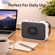 DPM Portable Bluetooth Speaker with Mic, High Bass Sound, RGB Glow Effect, FM Support
