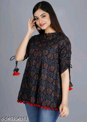 Latest  Print Short Kurti  For Girl's/Women