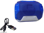 A005 Megabass Wireless Bluetooth V4.2 Speaker with SD/USB/AUX & FM Support Compatible for All Devices (Blue Colour)