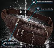 Zouki stylish water proof waist pouch