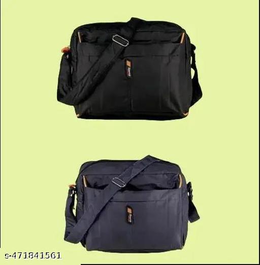 Cross Body Sling Bag Combo Pack | Side Bag | Travel Bag | Office Messanger Bag | Pack Of 2