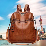 MomsyStore Leather Backpacks For Girls And Women