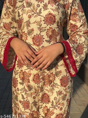 Cotton fabric-Printed Kurti For Women
