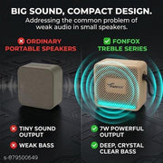 fonfox portable mini speaker, bluetooth mini speaker