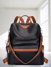 Bohobuzz Backpack Purse for Women Convertible Travel Vintage PU Leather Bag(Backpack,bag,backpack for women women bag fashion,stylish)