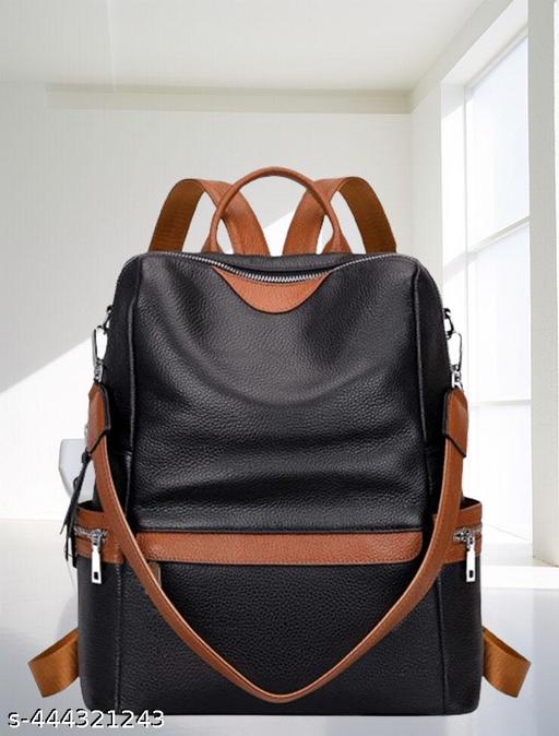 Bohobuzz Backpack Purse for Women Convertible Travel Vintage PU Leather Bag(Backpack,bag,backpack for women women bag fashion,stylish)