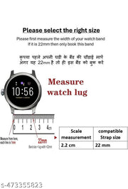 Menaso Soft 22mm Smart Watch Strap, Of Quick Release Watch Strap with Fiber Buckle 22 mm Silicone Watch Strap (blue.grey)