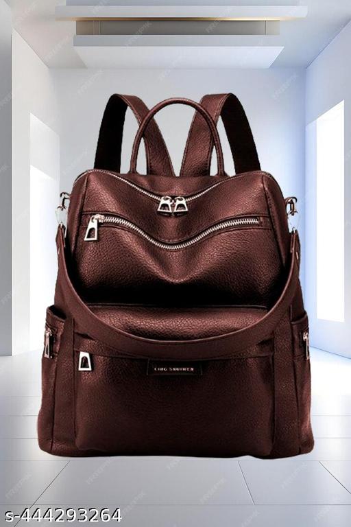 Bohobuzz Backpack Purse for Women Convertible Travel Vintage PU Leather Bag(Backpack,bag,backpack for women women bag fashion,stylish)
