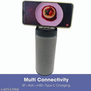 KT-125 high sound speaker with high bass splashproof bluetooth speaker Black 10 W Bluetooth Speaker