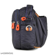 Men's Nylon Padded Croosbody Multipurpose Sling Bag For Travel Office & Casual Use