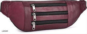 K London Fanny Bag Modern Stylish Pouch Waist Bag Leather Multipurpose Bag
