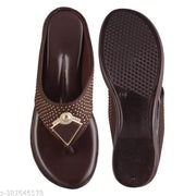 MFW Casual Flat Heel Lades Women Sandal Comfortable For Woman Unique new Girls Design Black