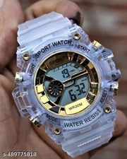 Transparent digital watches