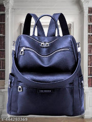 Bohobuzz Backpack Purse for Women Convertible Travel Vintage PU Leather Bag(Backpack,bag,backpack for women women bag fashion,stylish)