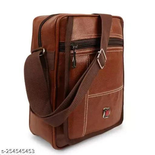 Casual Crossbody Synthetic Leather Men Sling Bag/Shoulder Bag for Men/Travel Bag/Cross Body Bag/Office Business Bag/Messenger Bag/Stylish Sling Bag for Men