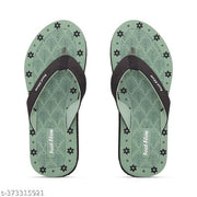 Foot-Flow_Hit_Item_Flip-flop_FANCY AND STYLISH CASUAL WEAR DAILY USE PRINTED HAWAII CHAPPAL SLIPPER FLIP FLOP FOR WOMEN AND GIRLS PACK OF 1 DAILY WEAR AND WALKING SLIPPER FOR GIRLS AND WOMEN (Pista_Print)