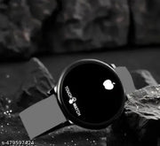 Top Trendy Touch Screen Digital Green LED Black Color Round dial Watch for boys & Girls
