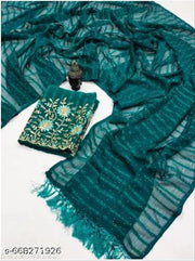 Chiffon Bollywood Saree With Separate Blouse Piece