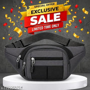 Premium Waist Bag for Men Women | Sling Crossbody Fanny Pack | Travel, Gym & Daily Use