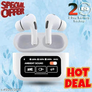 Pro LCD Earbuds 12 hours playtime bluetooth wireless headphones earphone bluetooth headset