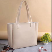Spacious Tote Bag For Womens Handbag Ladies Purses, With Zip Closure Shining Synthetic Leather