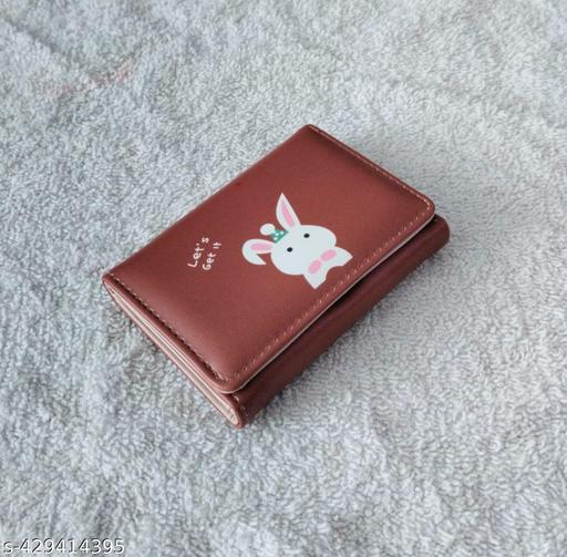 Many Beautiful Printed  Cute Small Girls Women Wallet Tri-folded  many More printed Wallet,1pc
