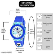 3D Cartoon Charecter Multi Colour Light Children Kids Watch for Boys Girls Analog Watch Boys Best Gift Baby Boys Girl Digital Watch for Kids Watch for 3+ to 11 Year Old boy Girl