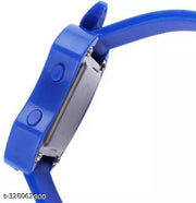 Apple Shape LED Digital Watch with Soft Band for Kids Girls/Boys - Good Gift for Kids