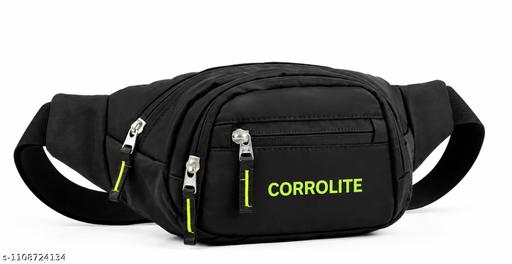 CORROLITE Waterproof Waist Bag for Men and Women | Travel and Daily use Waist Bag