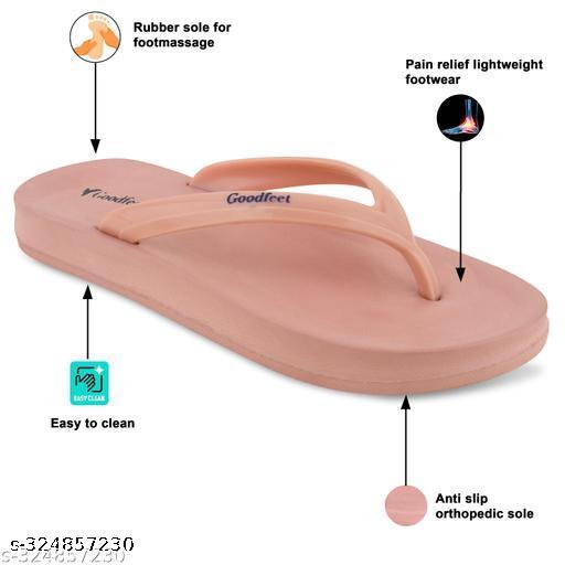 GOODEET| DOCTOR RUBBER SLIPPER/FLIPFLOPS FOR WOMEN| DAILY WEAR SLIPPER