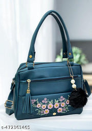 Magnifique Turquoise Sling Bag - Sleek, Stylish, and Functional