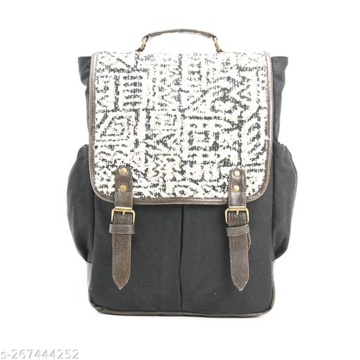 Boho Girl Jacquard Backpack l Laptop Backpack | Men | Women l 3 compartments Backpack