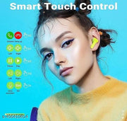 Ultrapod Earpod True Wireless Bluetooth Headphone, TWS earphone, Best Quality Wireless Bluetooth Headphones & Earphones, 36 Hrs Playtime, 10mm HD Drivers, Sweat Proof - Green