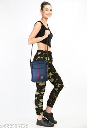 Men's Fabric Sider Bag Crossbody Bag