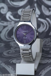 Unique round fancy dail high quality stainless steel chain watches for girls and women