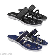 Pennen Lightweight Stylish Sandal With High Quality Sole For Women pack of 2
