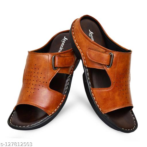 LEONCINO Fashionable Men Flip Flops
