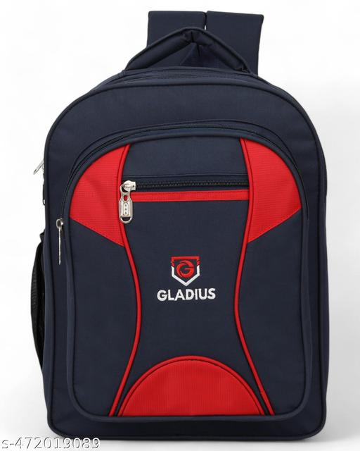 Gladius 50L stylish triple partition backpack for 4th-10th class