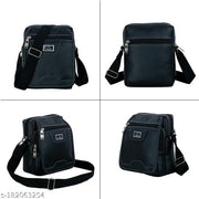 i-bag Brown Sling Bag Casual Travel office Business Messenger Shoulder Cross body side bag For Men and Women