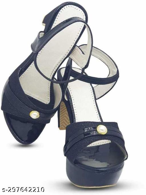 Women Heel Black Sandal Ar9