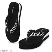 Pack of 2 - TWO SOFT Comfortable & Stylish Extra Soft Slippers/ Flip Flop for Women & Girls Combo of 2